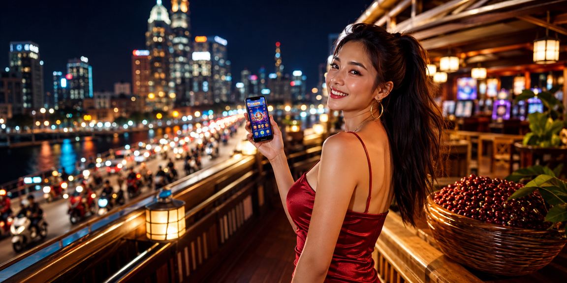 Người dùng tại Hồ Chí Minh truy cập ứng dụng casino 441 trên điện thoại bên tách cà phê